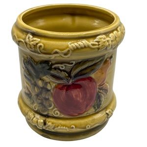 Vintage Lefton China Pot / Jar #3743